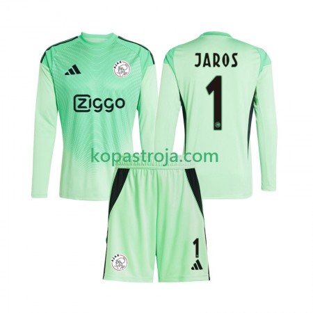 Billiga Fotbollströjor AFC Ajax Vitezslav Jaros 1 Målvakt Barn Hemma tröja 2025/26 Långärmad